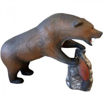 Leitold 3D Grizzlybär mit Beute