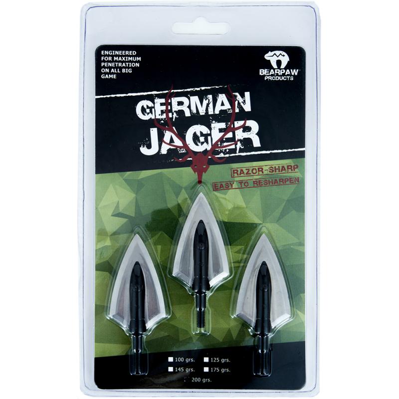 Bearpaw German Jager Jagdspitzen 3er Pack